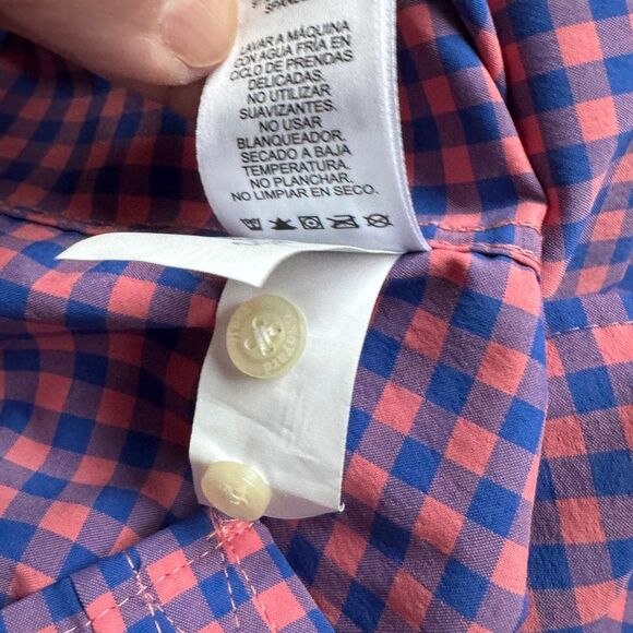 Vineyard Vines Lot of 2 Boys Performance Gingham Check Button Down Shirts M NWT - Picture 10 of 10